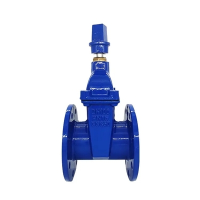 DN100 F4 صمام بوابة الختم الناعم Z45X صمام بوابة مقعد مرن للغدة النحاسية