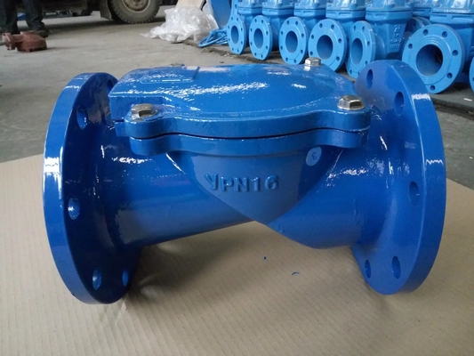 DN50-DN600 GGG50 صمام فحص المقعد المطاطي