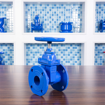 PN16 صمام البوابة ذو الختم الناعم من الحديد GGG40 GGG50 DN50 Din F4 Gate Valve