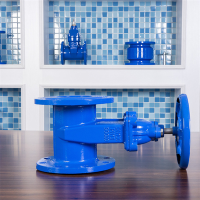 GGG40 صمام بوابة مقعد مرن عشوائي PN10 F4 DN100 Soft Sealing Z45X-16