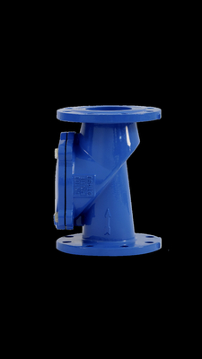 SFCV صمام فحص حديد الدكتايل QT450 PN16 PN10 صمام فحص المقعد المطاطي