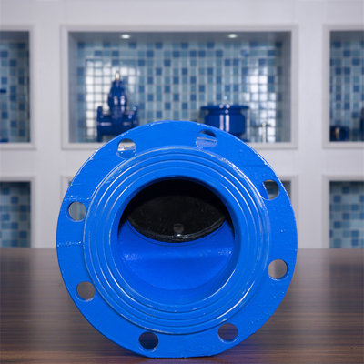 GGG50 GGG40 المطاط رفرف فحص الصمام PN10 DN600 QT450 نوع التأرجح غير صمام العودة