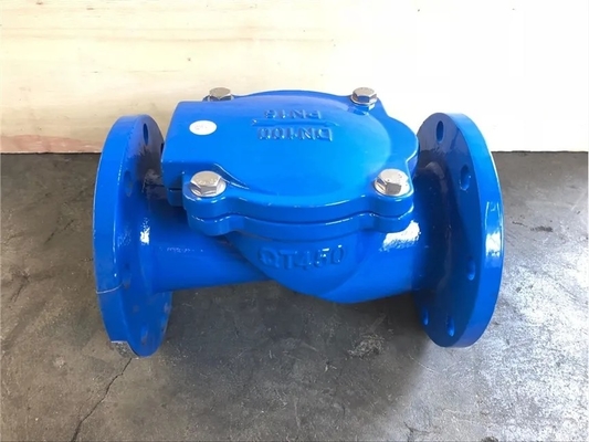 PN16 QT400 صمام عدم رجوع الزعنفة المطاطية