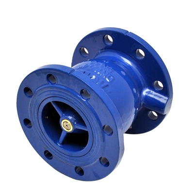 حديد الدكتايل الصامت نوع فحص الصمام Hc41x Dn450 Pn16 غير صمام العودة