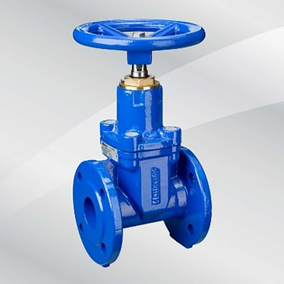 DN100 F4 صمام بوابة الختم الناعم Z45X صمام بوابة مقعد مرن للغدة النحاسية