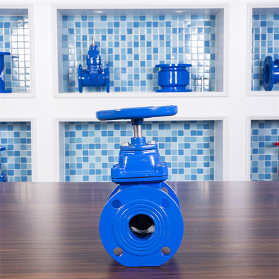 زيت الغاز المائي F4 Soft Seal Sealing Gate Valve Dn 50 GGG50 من الحديد الزهر PN10 PN16